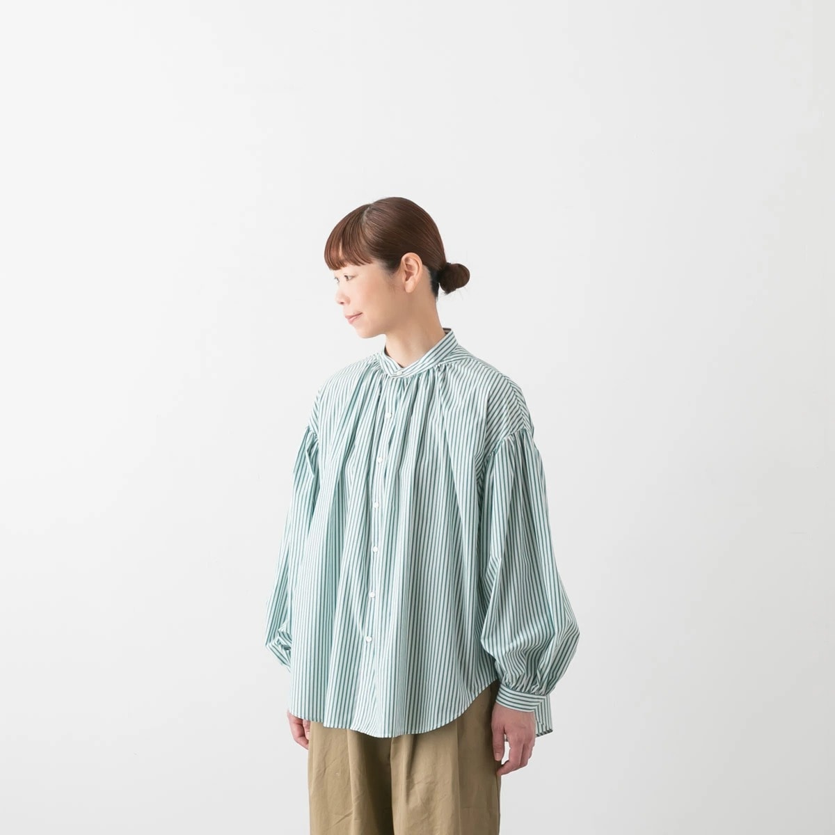 MANON マノン ストライプ アミカルシャツ STRIPE AMICAL SHIRT 2色 MNN-SH-307