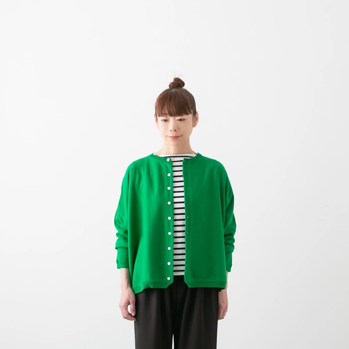 Ordinary fits オーディナリーフィッツ BARBER CARDIGAN バーバー カーディガン 5色 KN015-126