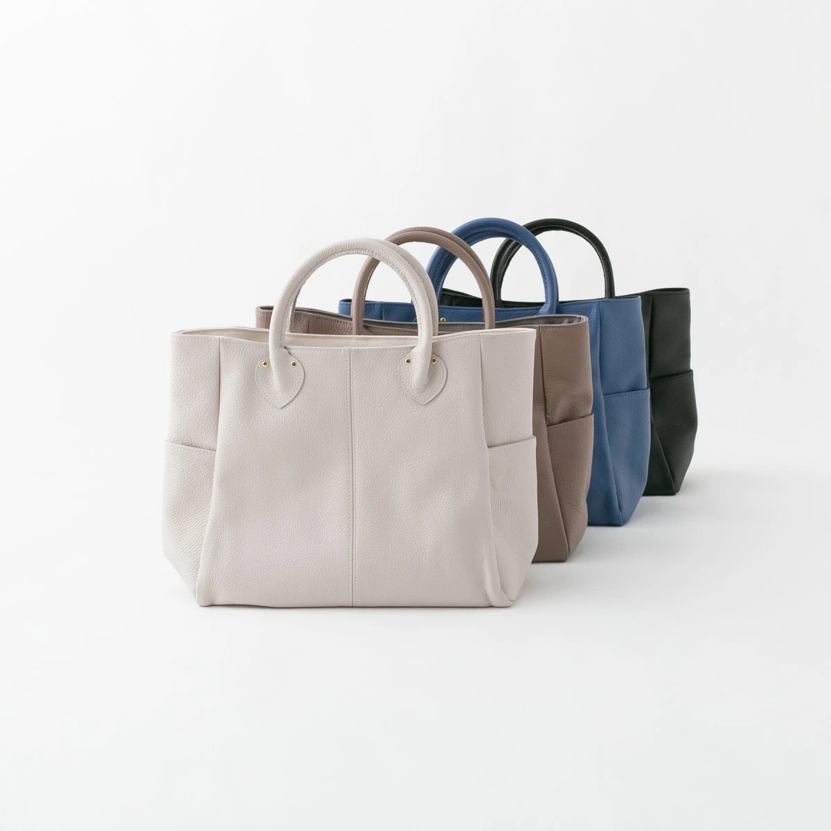 MARINEDAY マリンデイ シュリンクレザー トート バッグ GRACE 4色