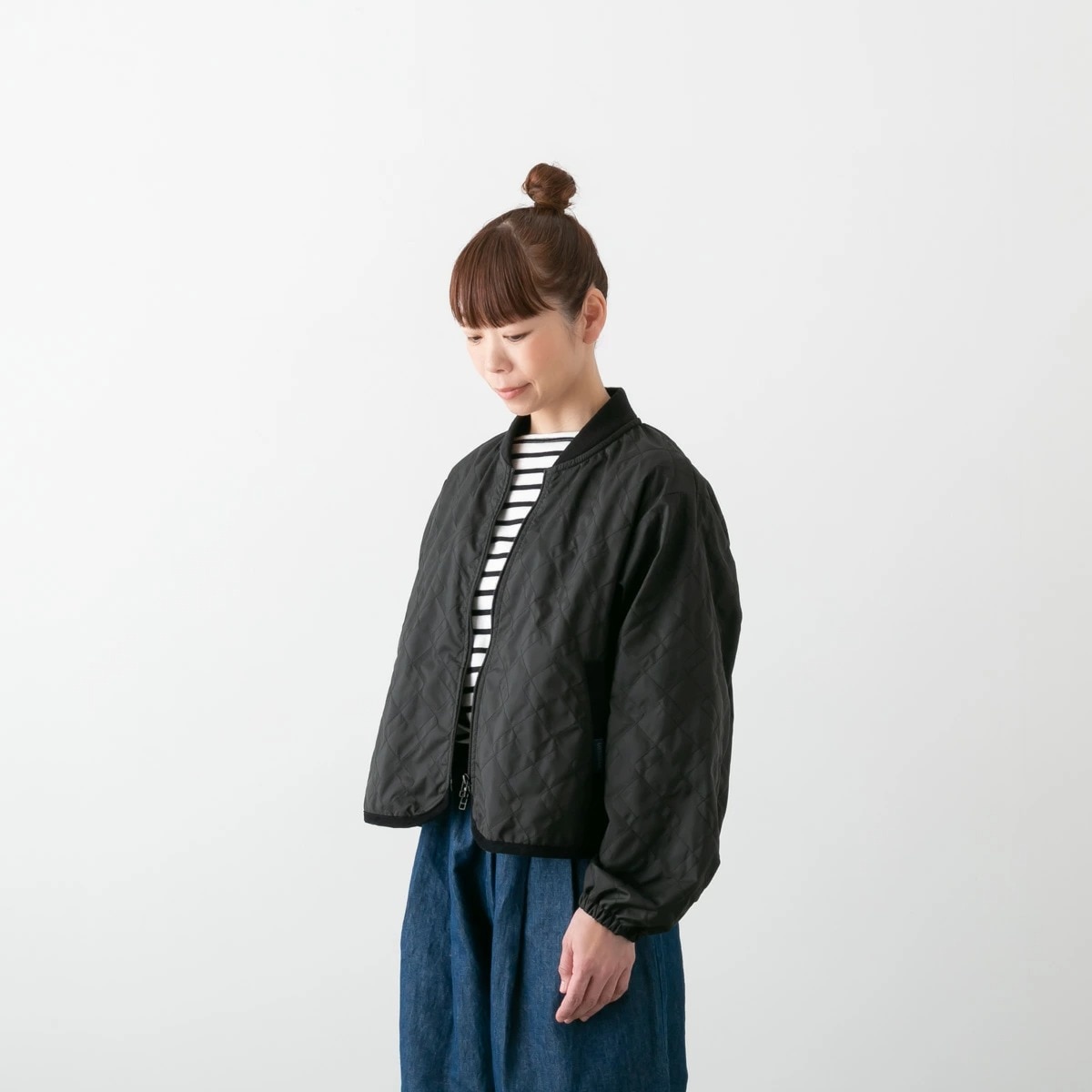 LAVENHAM ラベンハム アンワディッド ボンバー ジャケット Unwadded Bomber Jacket Womens LV13125
