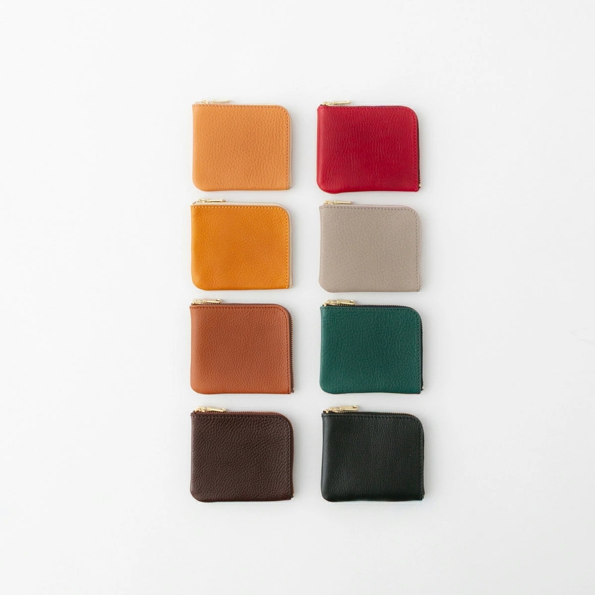 Dono ドーノ イタリアンレザー L字ファスナー 小銭入れ KGW00008DN 8色