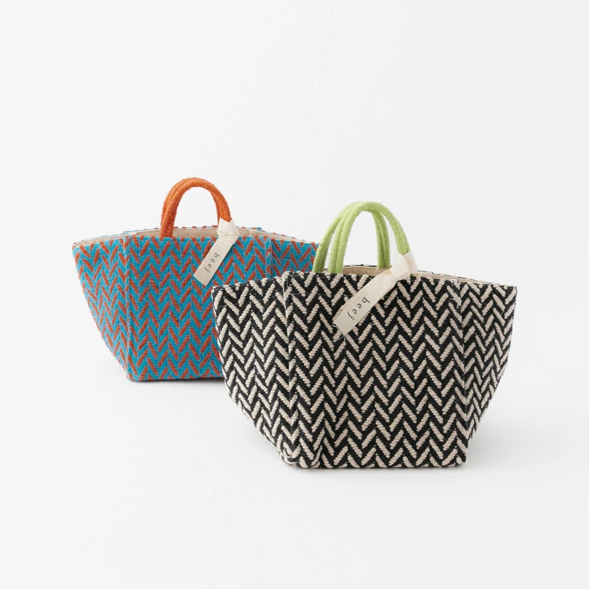 beej ビージ Square Basket bag スクエア バスケット バッグ 2色 PWMI-IT-010