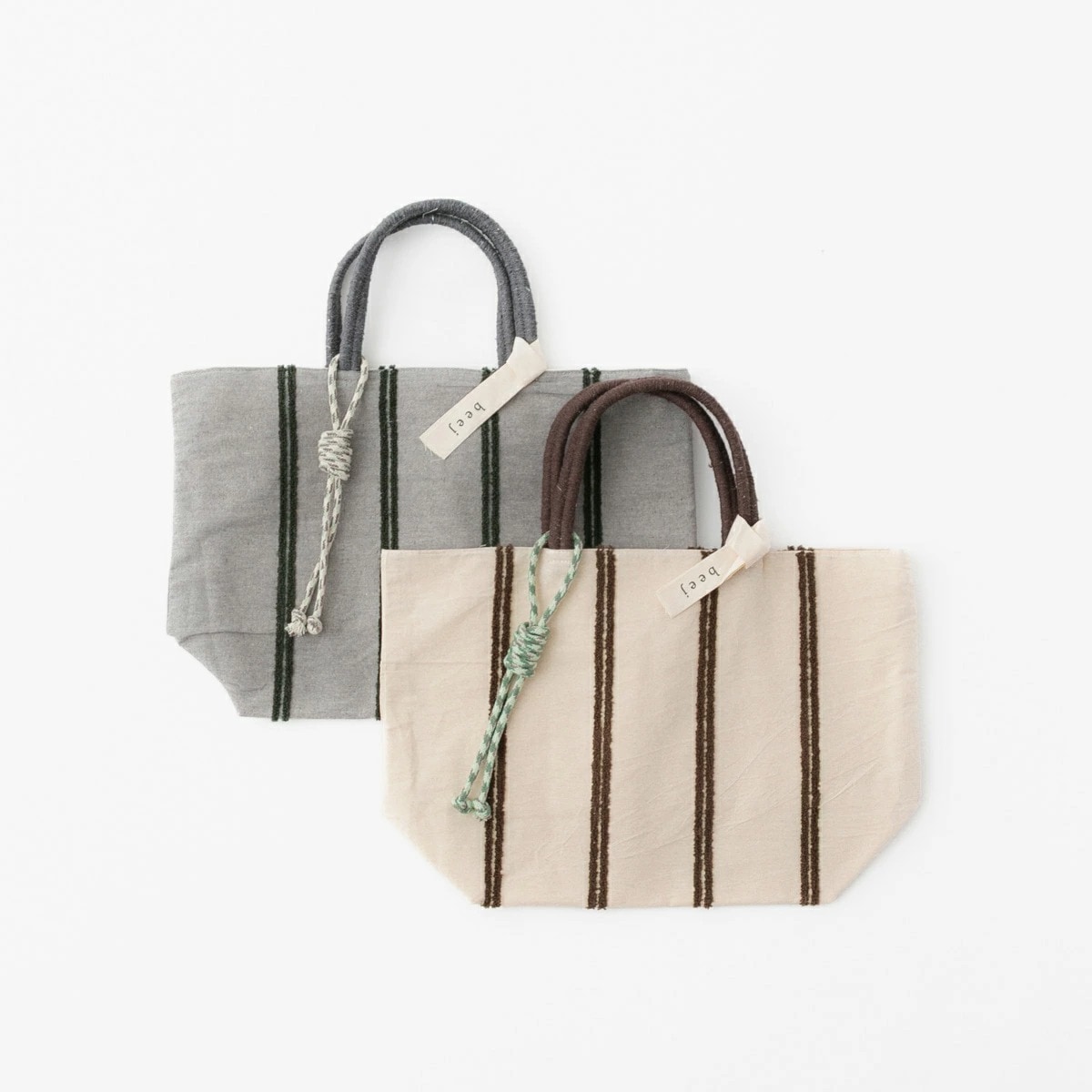 beej ビージ Loop Line Big Tote Bag ループライン ビッグ トートバッグ 2色 PWMI-IT-005