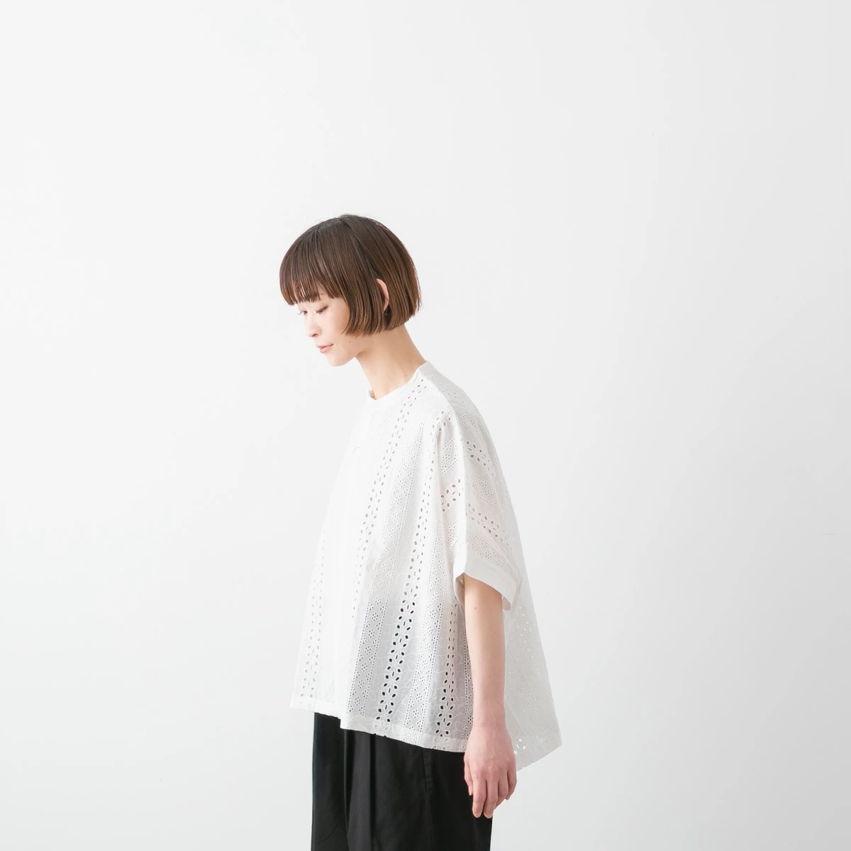 SARAHWEAR サラウェア リネン ニット プルオーバー 5色 C11591