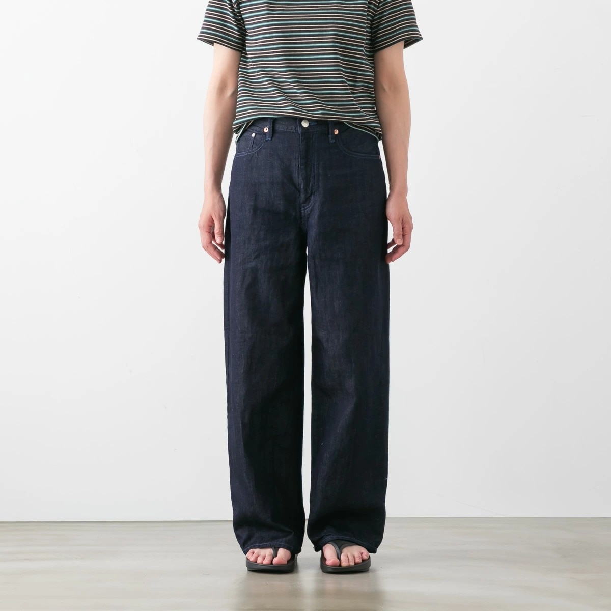 HARVESTY ハーベスティ BIG CLASSICAL DENIM PANTS ONE WASH ビッグ