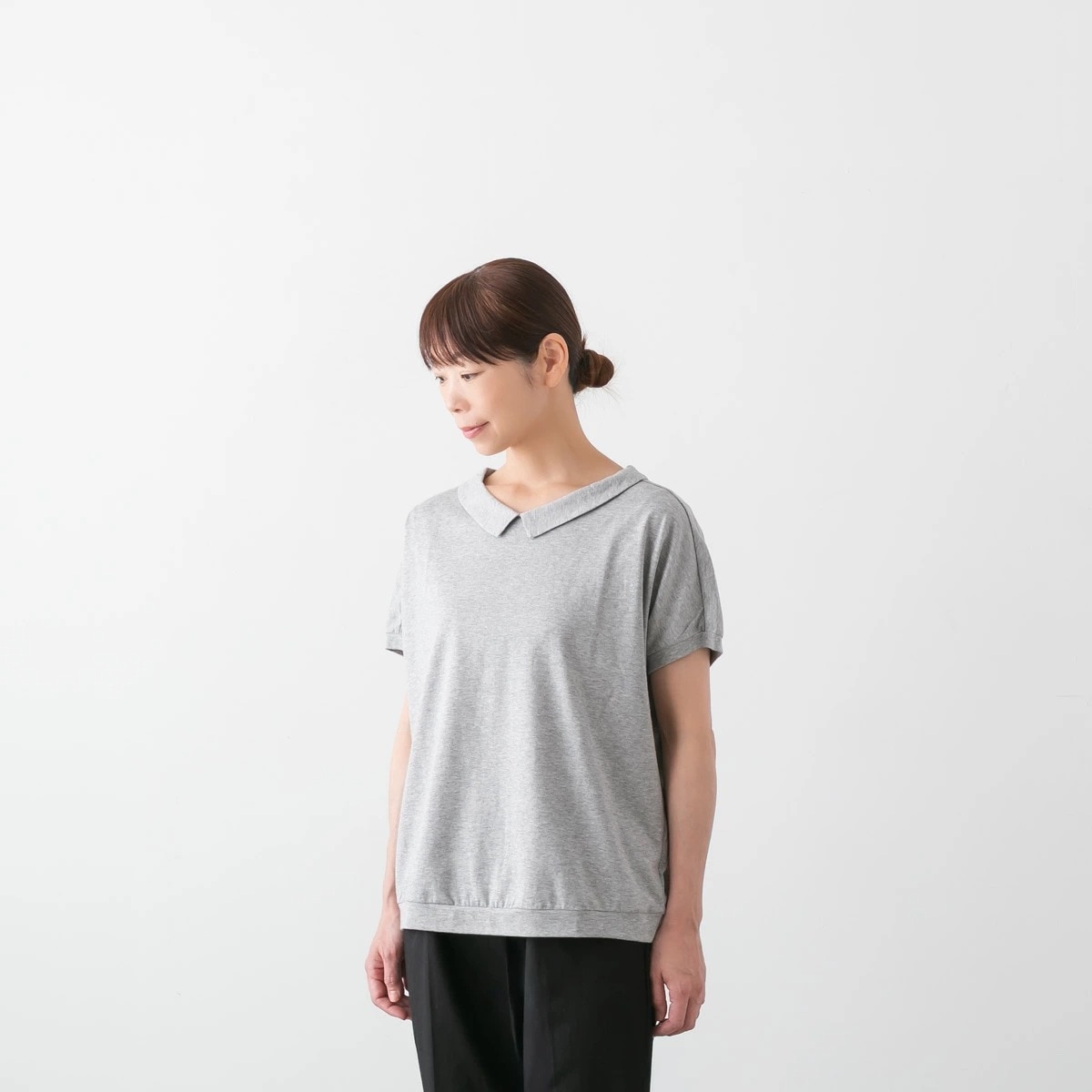 HTS エイチティーエス LINEN KERSEY BAKER PANTS コットン リネン