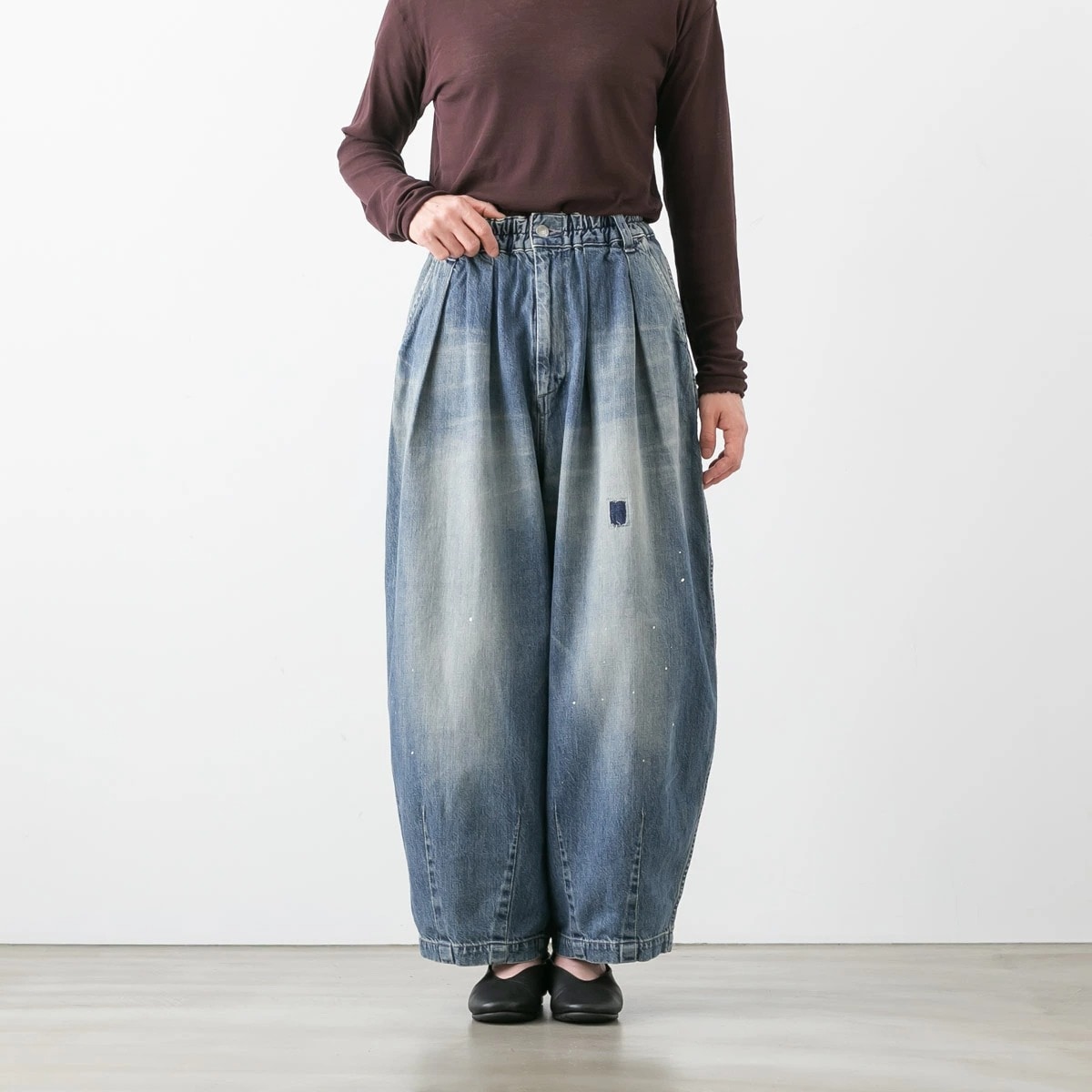 harvesty サーカスデニム ハーベスティ DENIM CIRCUS PANTS REMAKE BLUE デニム サーカス パンツ