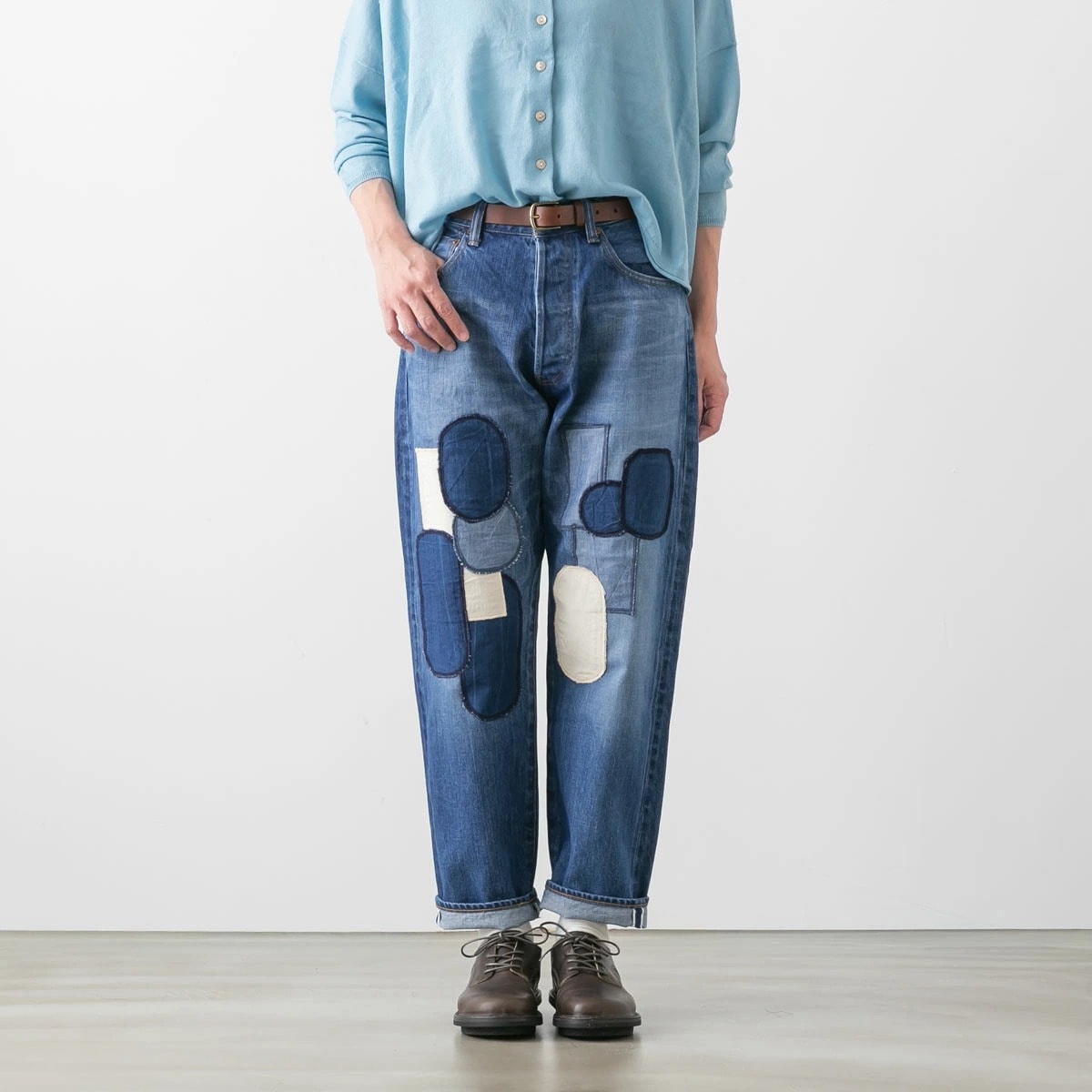 Ordinary fits オーディナリーフィッツ LOOSE ANKLE DENIM PANTS UROKO 108URK-326
