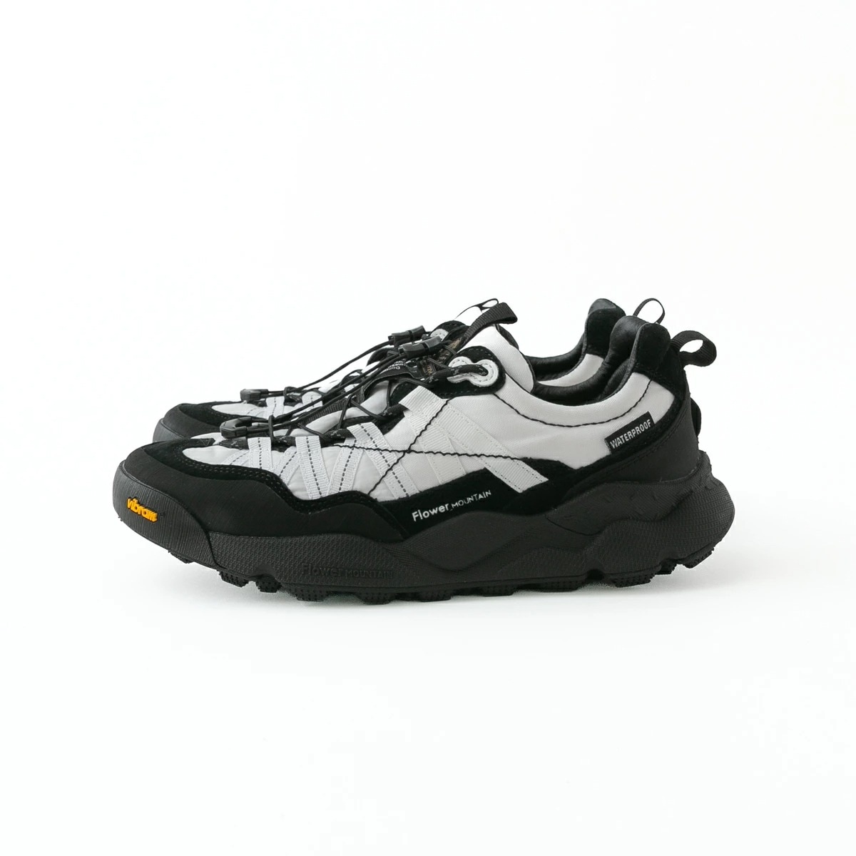 Flower MOUNTAIN フラワーマウンテン IWANO2 イワノ2 スニーカー White/Black FM100010