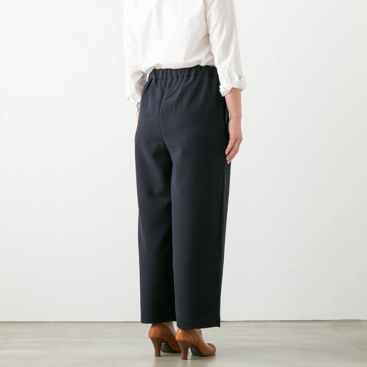 TRAVAIL MANUEL トラバイユ マニュアル ダブルクロス 2タック トラウザーズ パンツ 4色 5067-53