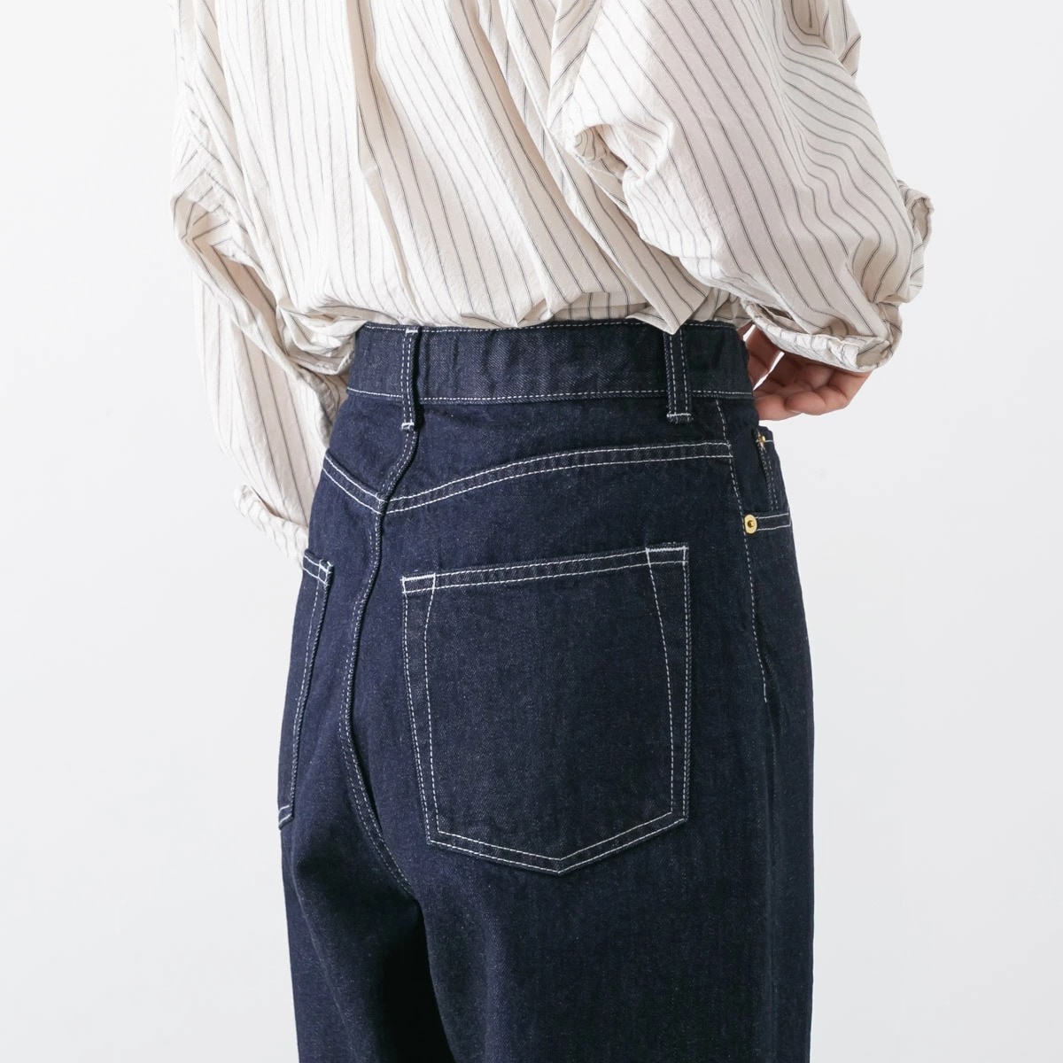 HARVESTY ハーベスティ BIG CLASSICAL DENIM PANTS ONE WASH ビッグ