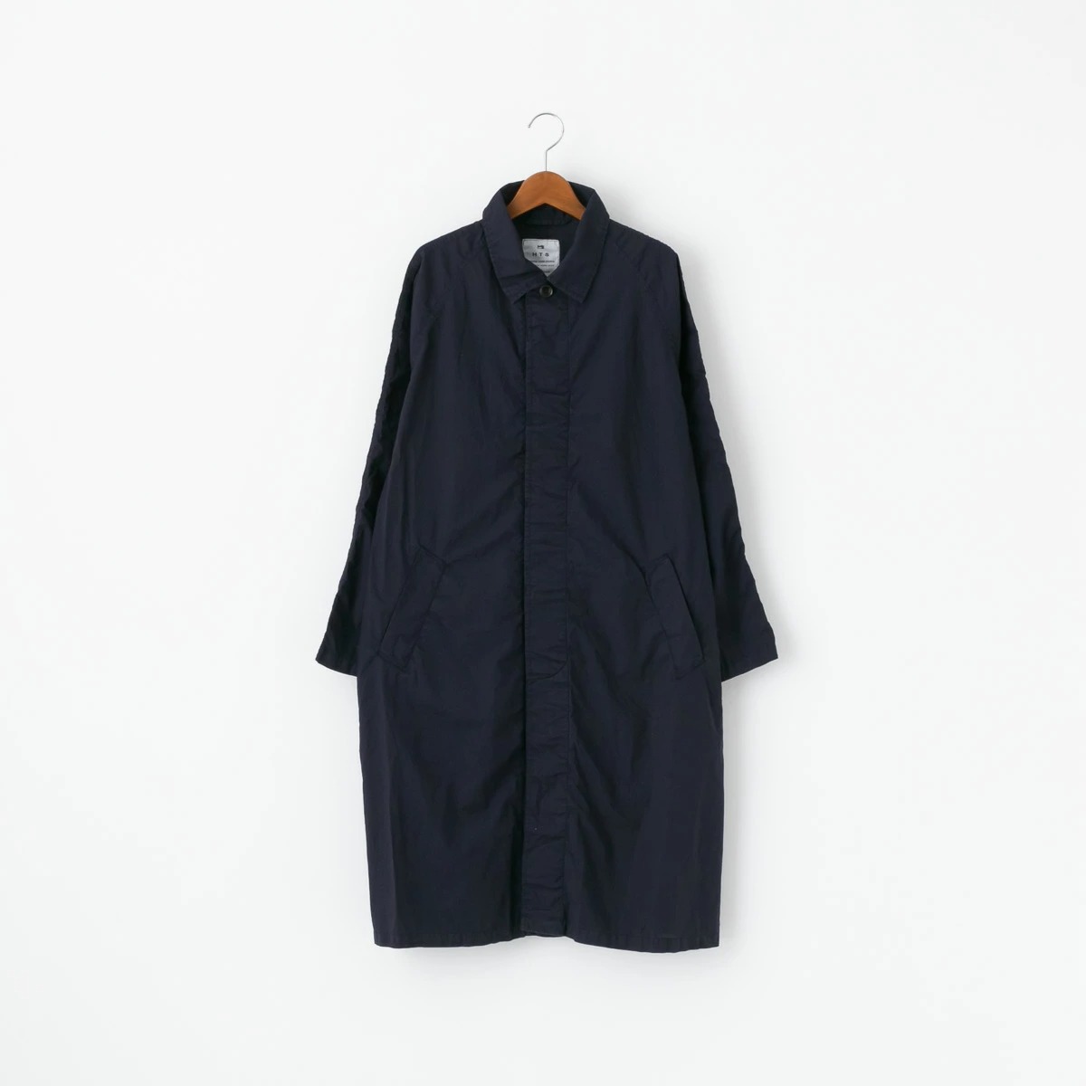 HTS エイチティーエス COTTON POPLIN OVERDYE BALMACAAN COAT コットン HTS エイチティーエス COTTON POPLIN OVERDYE BALMACAAN COAT コットン
