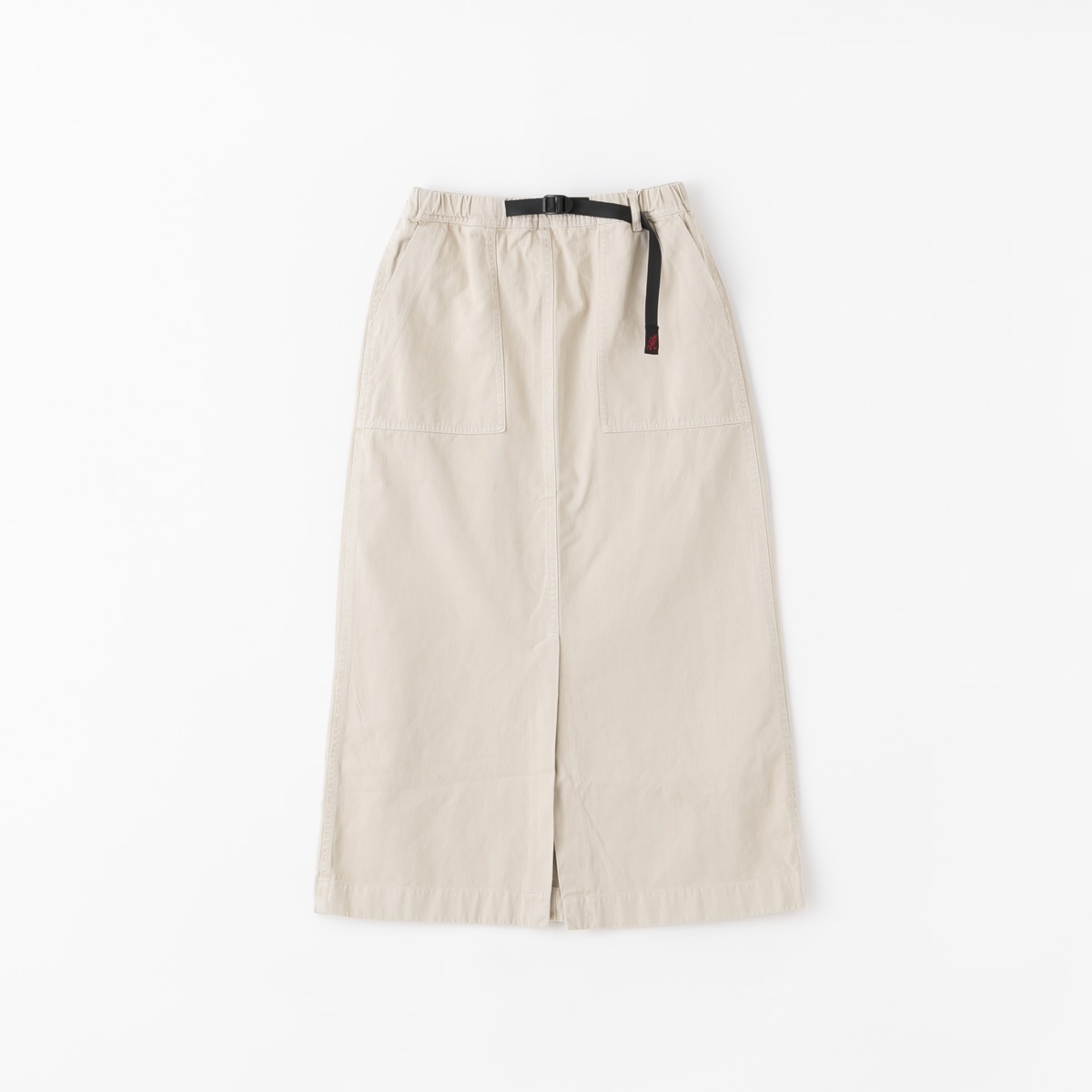 GRAMICCI グラミチ　ベイカースカート　ベージュ ロングベイカースカート｜LONG BAKER SKIRT｜Gramicci｜グラミチ
