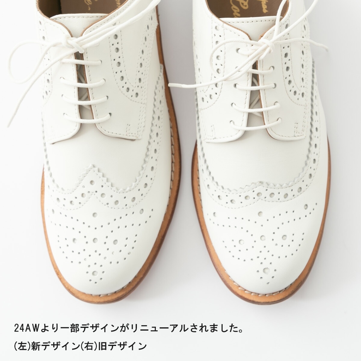 Marie Louise マリア・ルイーズ ウィングチップ レースアップ シューズ