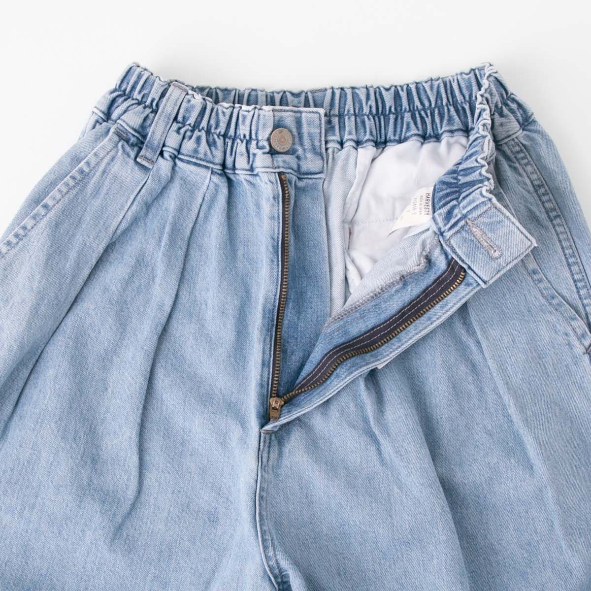 HARVESTY ハーベスティ DENIM NARROW CIRCUS PANTS / LIGHT BLUE