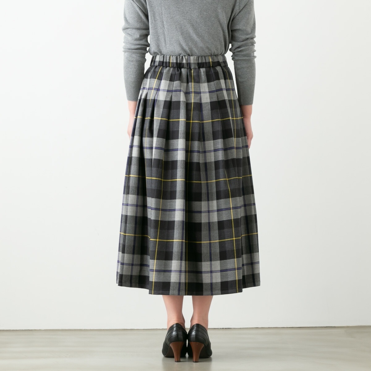 O'NEIL OF DUBLIN オニール・オブ・ダブリン PLEATED SKIRT プリーツ