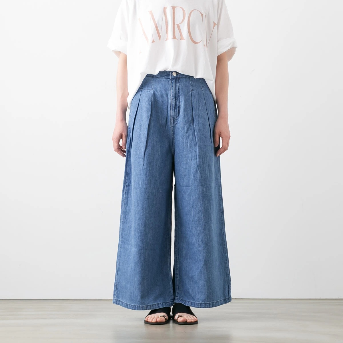 caqu サキュウ FS Linen Relax Pants リネン リラックス パンツ 2色 24219