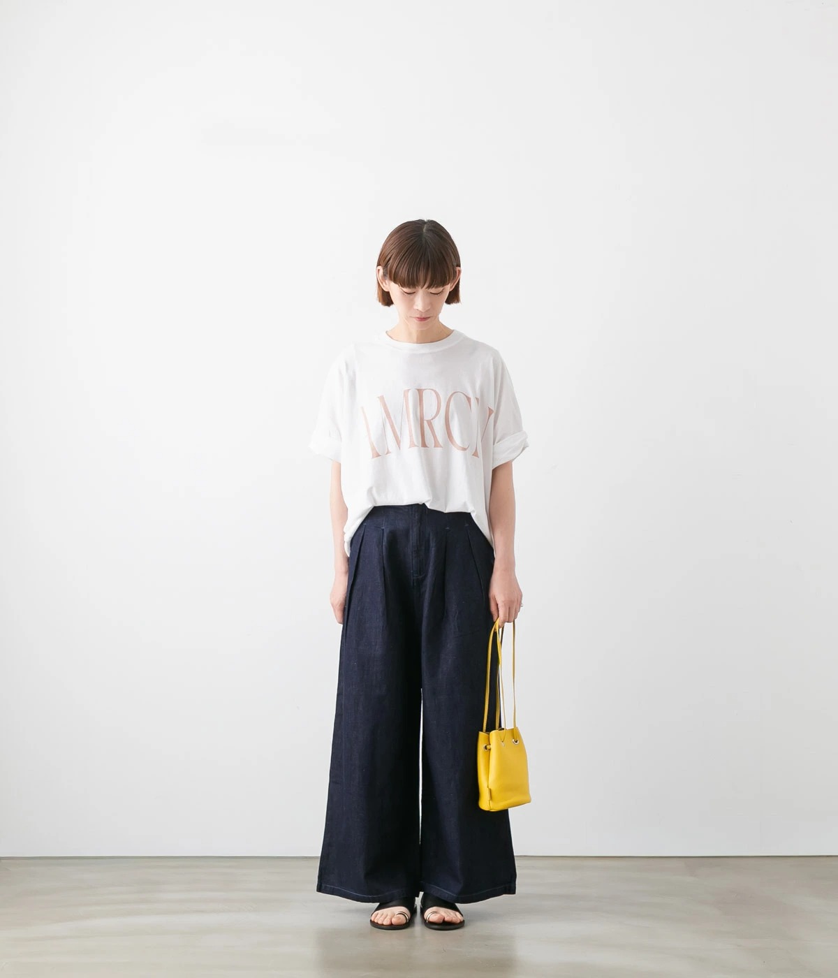 caqu サキュウ FS Linen Relax Pants リネン リラックス パンツ 2色 24219