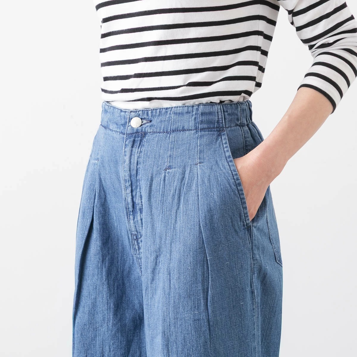 caqu サキュウ FS Linen Relax Pants リネン リラックス パンツ 2色 24219