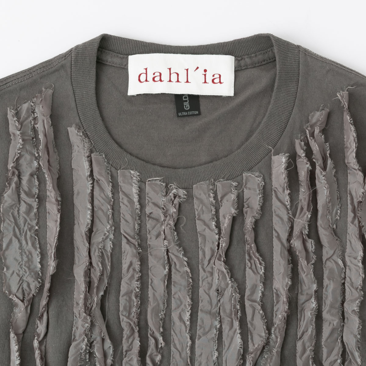 dahl'ia ダリア リメイク フリル 半袖 カットソー HD-110