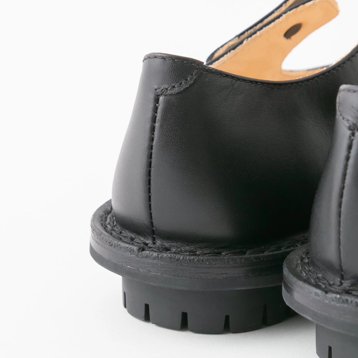 trippen トリッペン レザー ストラップシューズ ガーリー Girly black