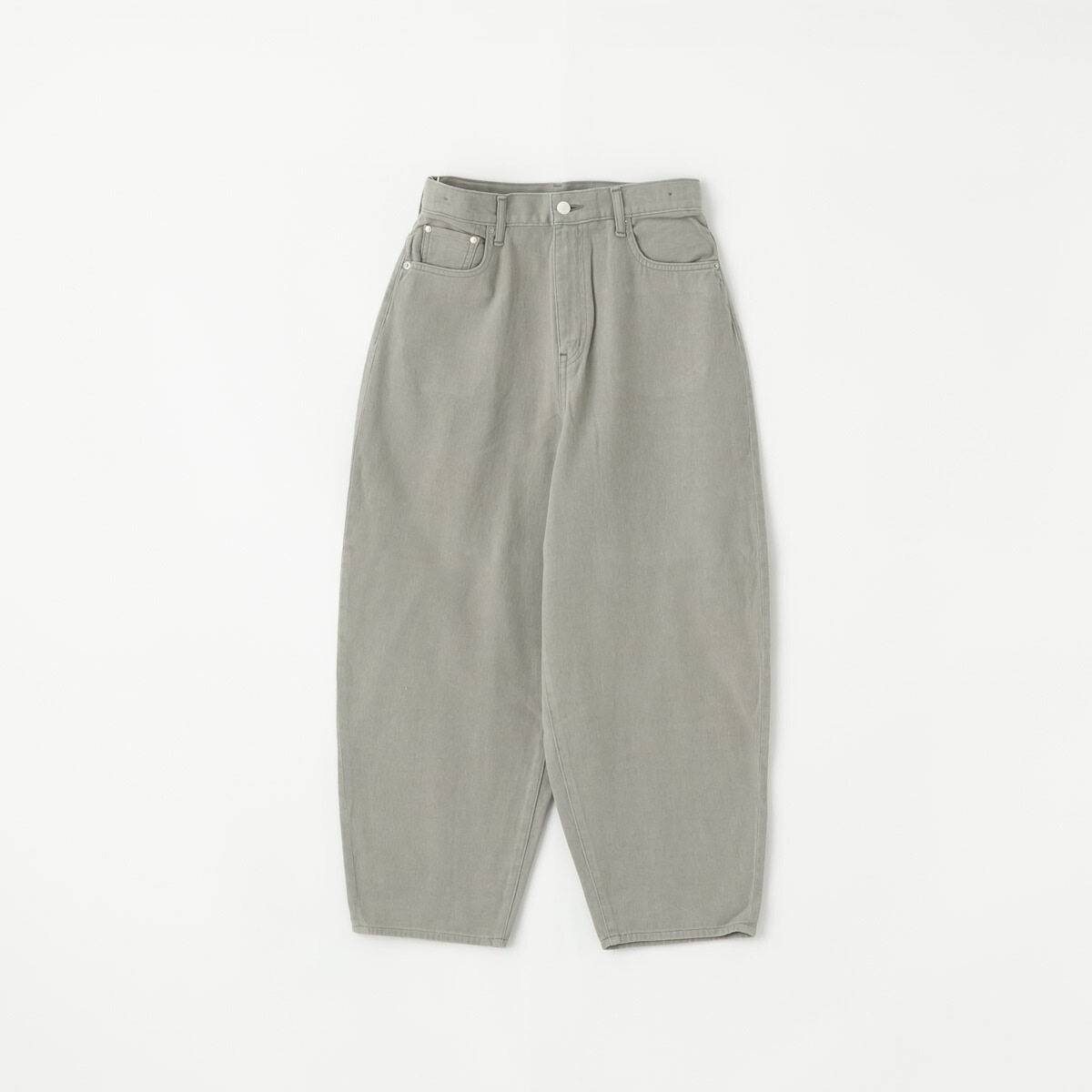 caqu サキュウ Linen Barrel pants リネン バレルパンツ 3色 36221