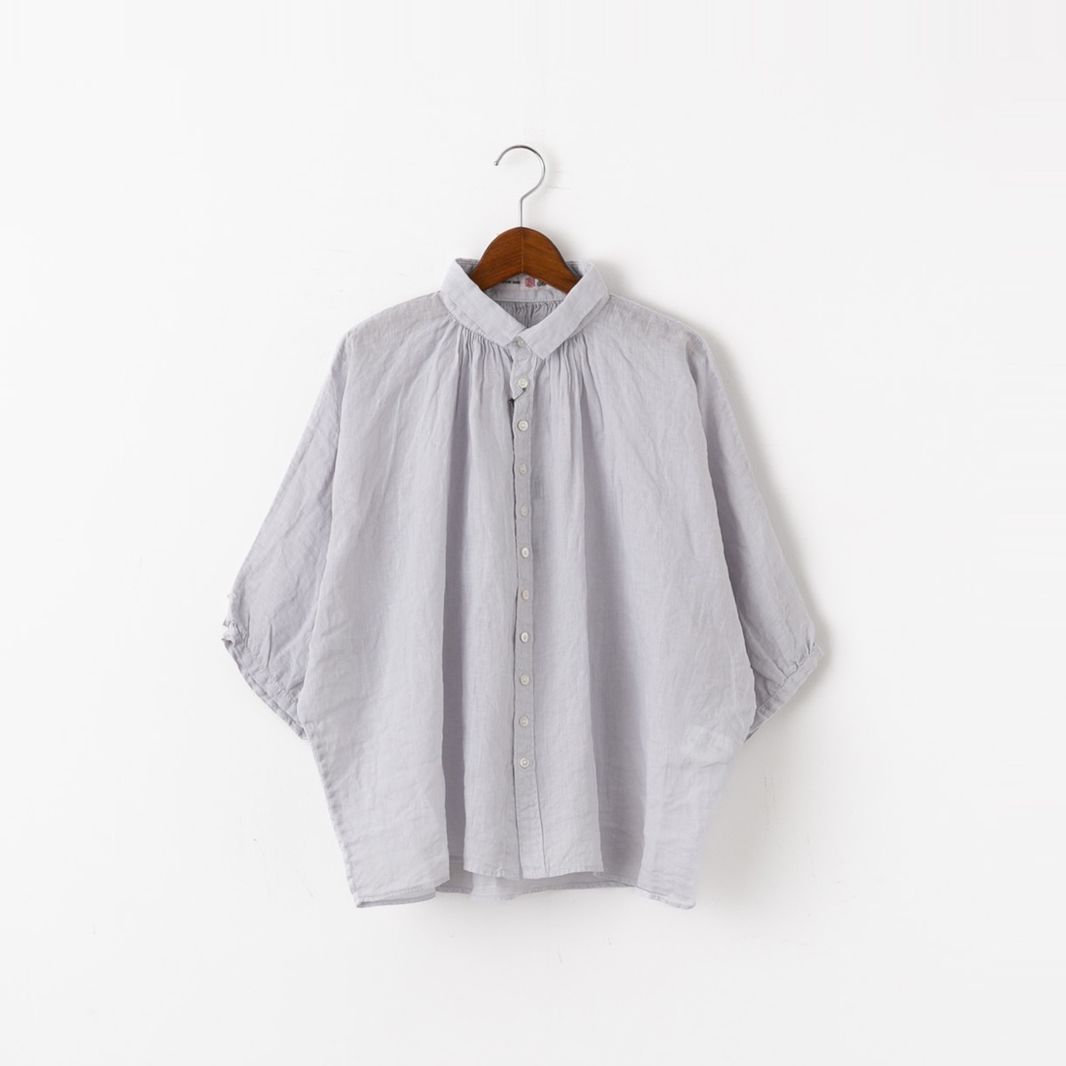D.M.G Brocante ドミンゴ ブロカント リネンキャンバス グランシャツ 2
