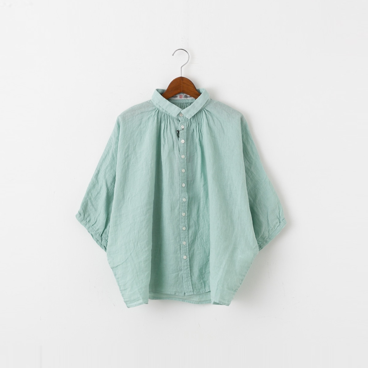 D.M.G Brocante ドミンゴ ブロカント リネンキャンバス グランシャツ 8色 36-340L