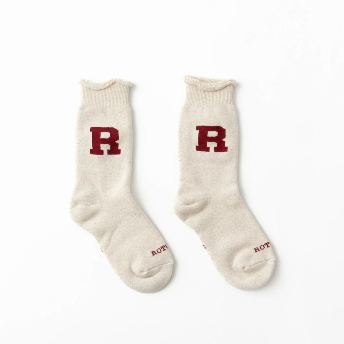 ROTOTO ロトト RAFFY SWEAT SOCKS ”R LOGO”ラフィスウェットソックス R1552 5色