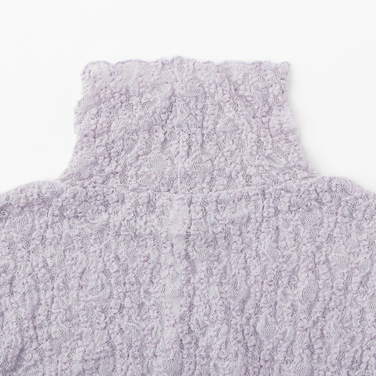 PARIS DE AOUNE パリ ドゥ アオウネ リンクル シャーリング モックネック プルオーバー 4色 PA223CT001