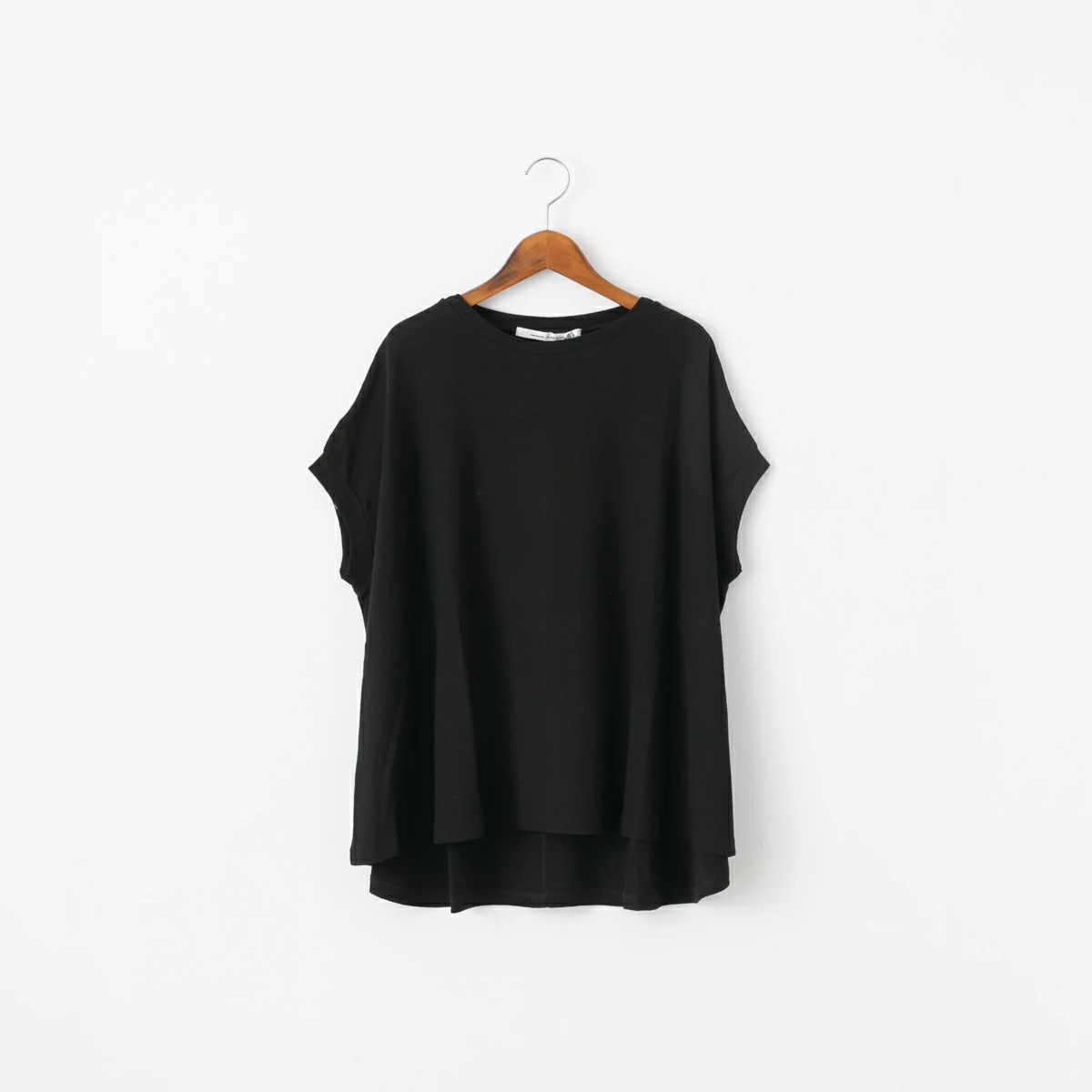 harmonie アルモニ クレープジャージ ボートネック リラックス Tシャツ 3色 62440670