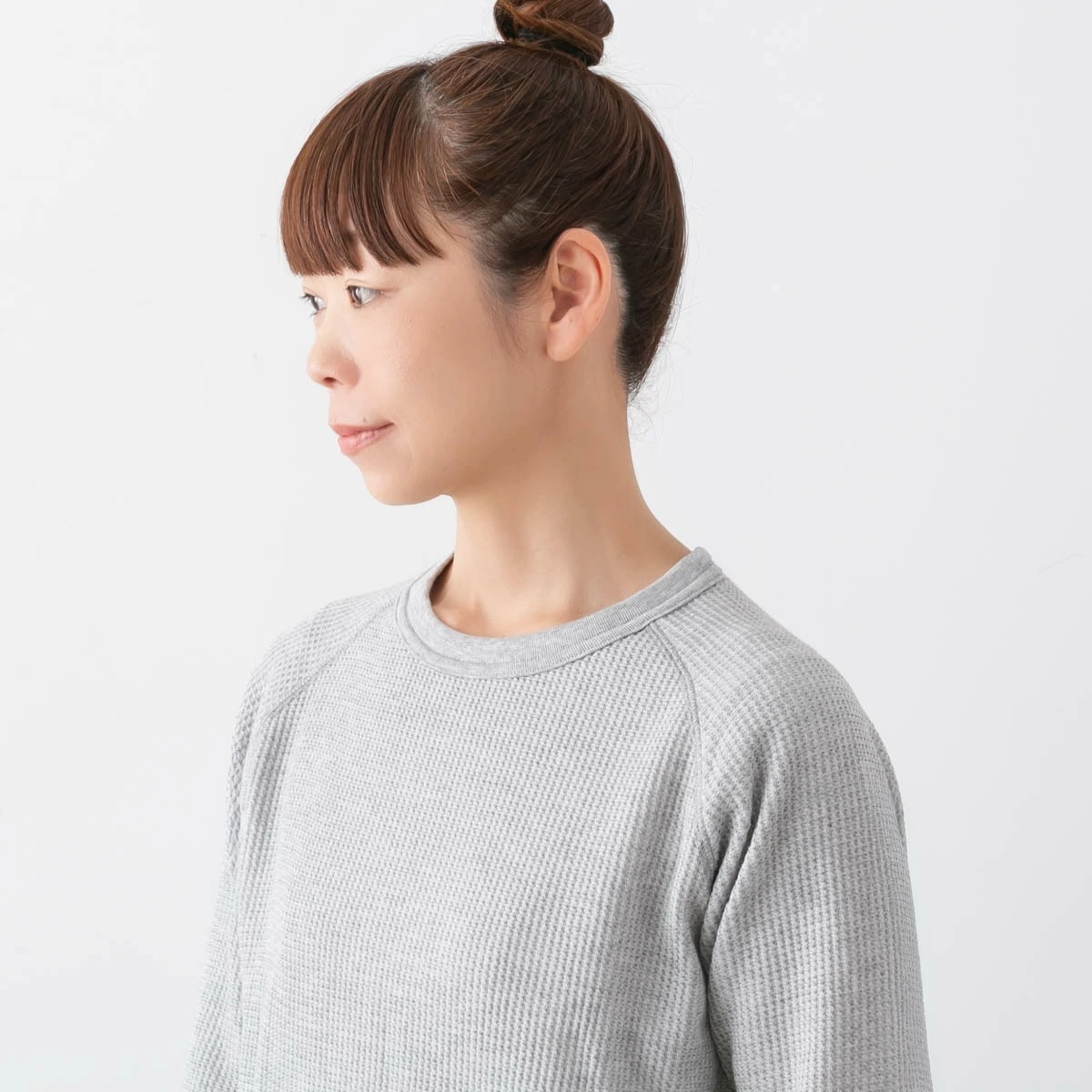 JEMORGAN ジェーイーモーガン WAFFLE RAGLAN CREW PACK L/S TEE <br />ワッフル ラグラン クルーネック ロングスリーブ Tシャツ 無地 5色 JB066-59H