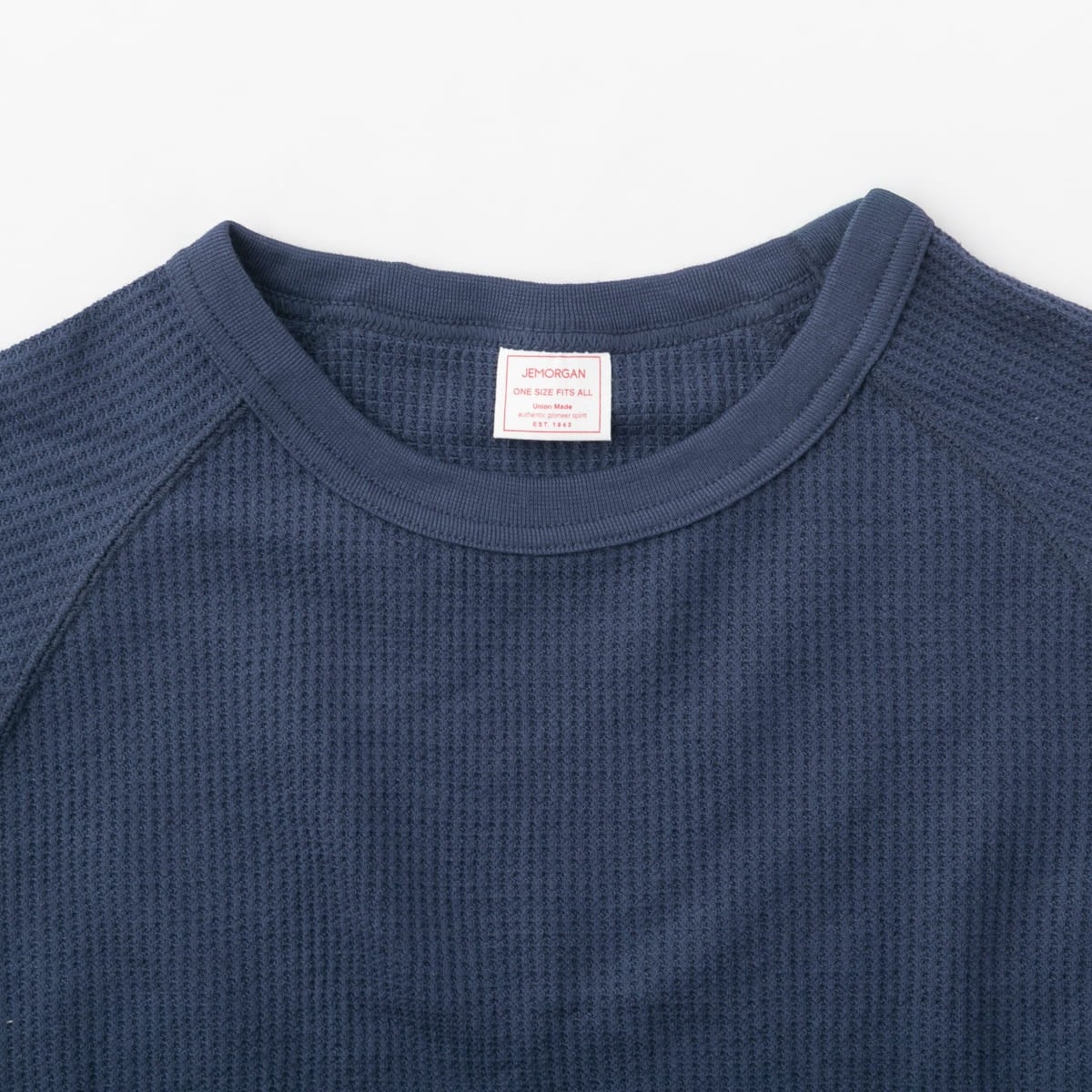 JEMORGAN ジェーイーモーガン WAFFLE RAGLAN CREW PACK L/S TEE <br />ワッフル ラグラン クルーネック ロングスリーブ Tシャツ 無地 5色 JB066-59H