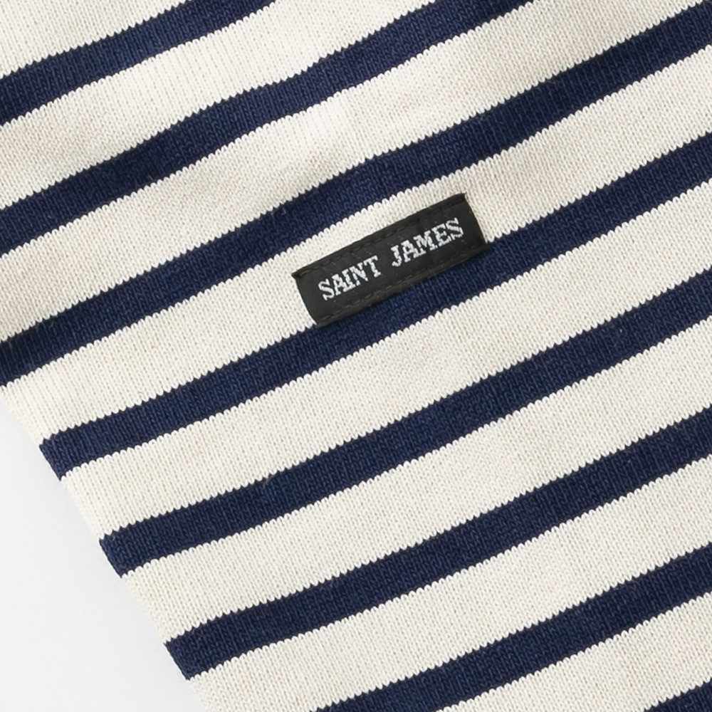 SAINT JAMES セントジェームス OUESSANT ウエッソン ボーダー 長袖 ECRU 定番 ボートネック カットソー OUESSANT RA