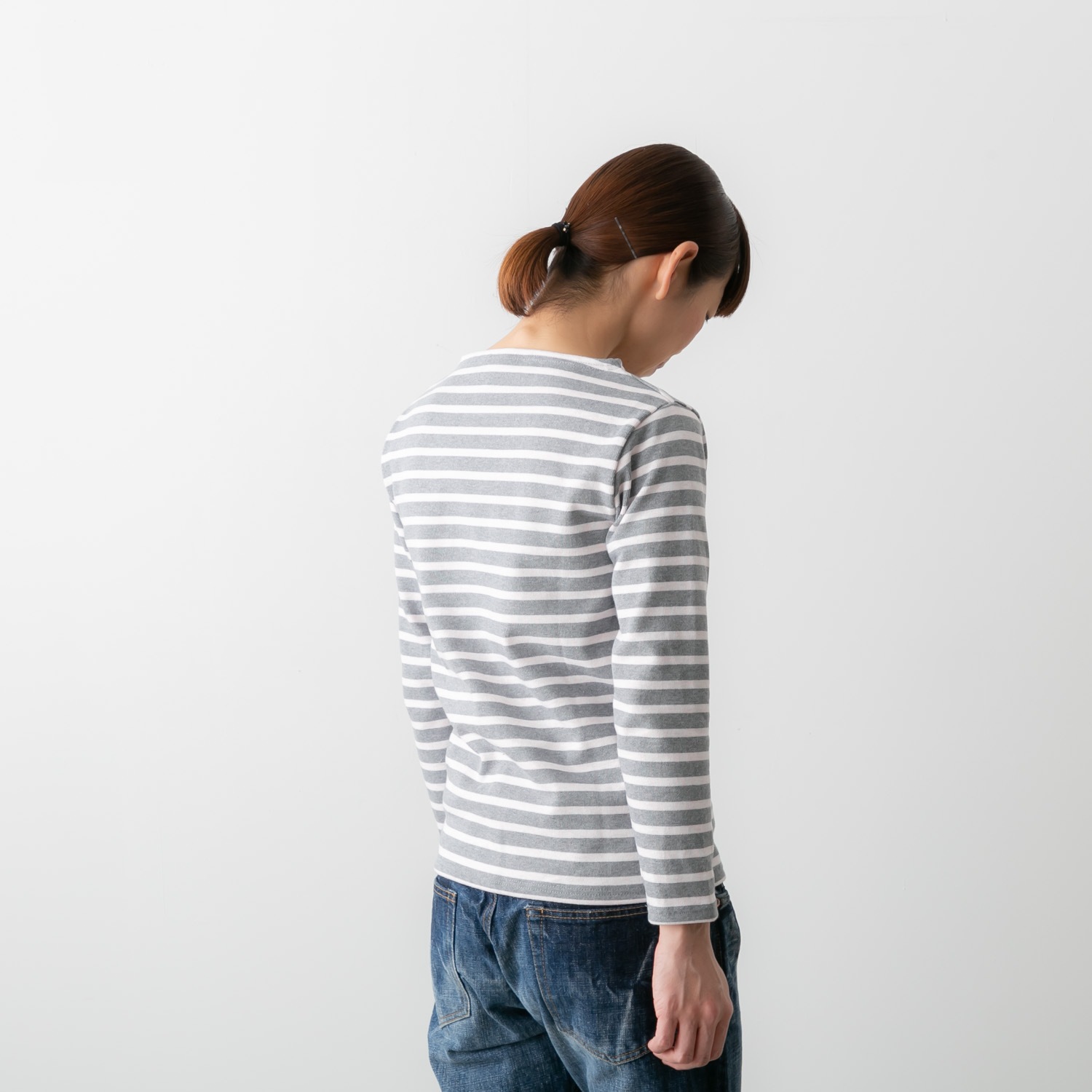 SAINT JAMES セントジェームス OUESSANT ウエッソン ボーダー 長袖 MIX 定番 ボートネック カットソー OUESSANT RA