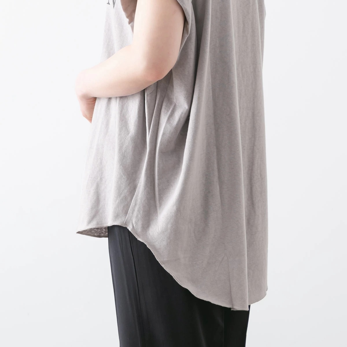 AMERICANA ロールアップスリーブ　ロゴTシャツ Americana アメリカーナ ロールアップスリーブ ロゴプリント T