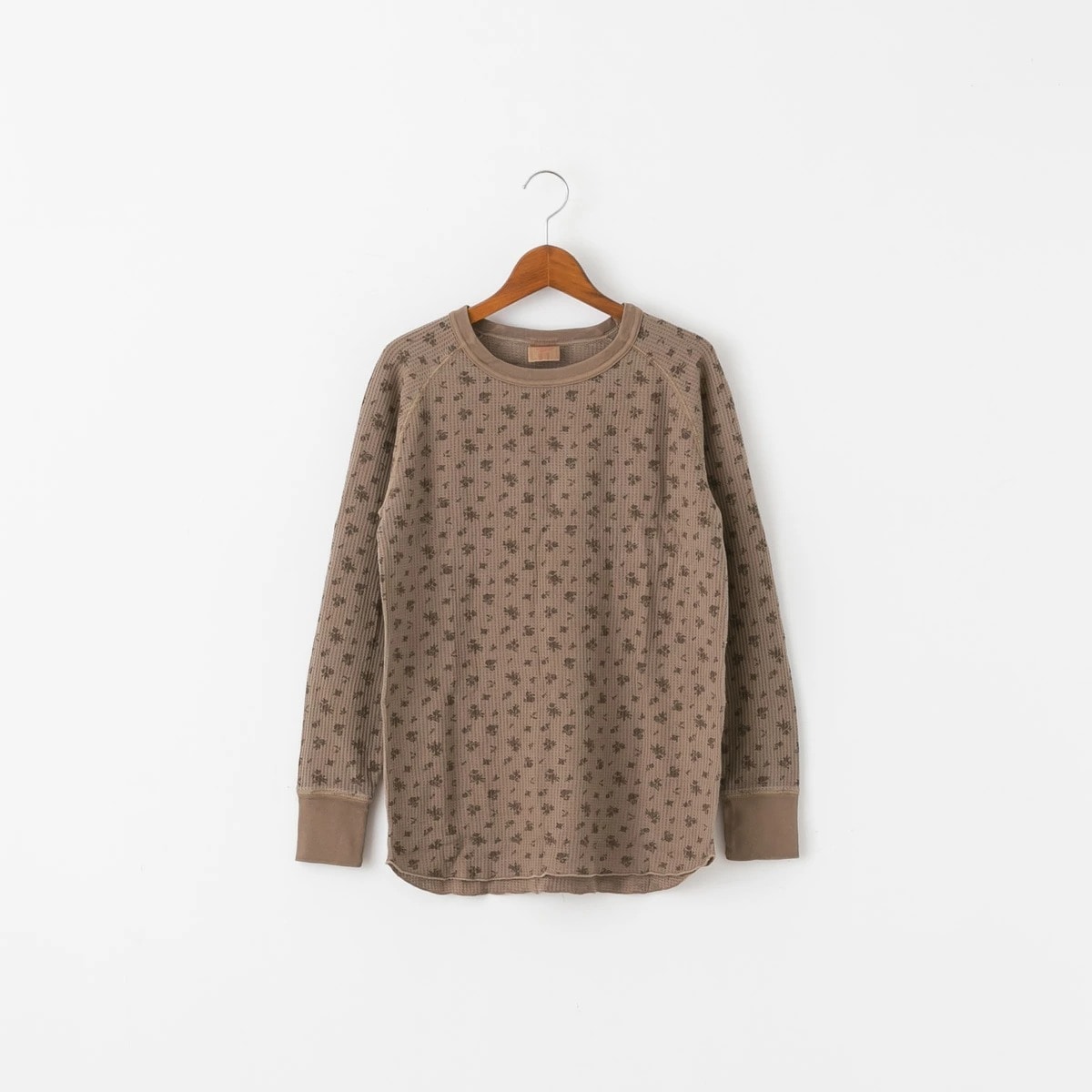 JEMORGAN ジェーイーモーガン WAFFLE OVER DYE RAGLAN L/S TEE