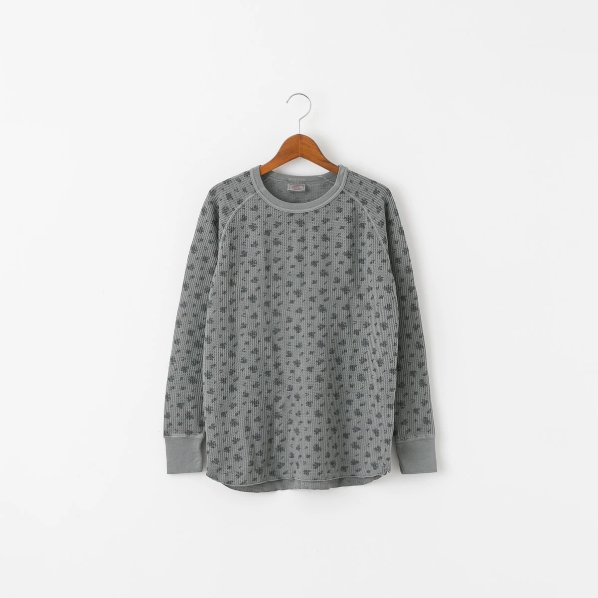 JEMORGAN ジェーイーモーガン WAFFLE OVER DYE RAGLAN L/S TEE