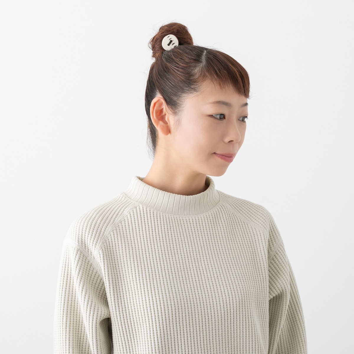 Jackman ジャックマン ワッフルミッドネック Waffle Midneck 4色 JM7200