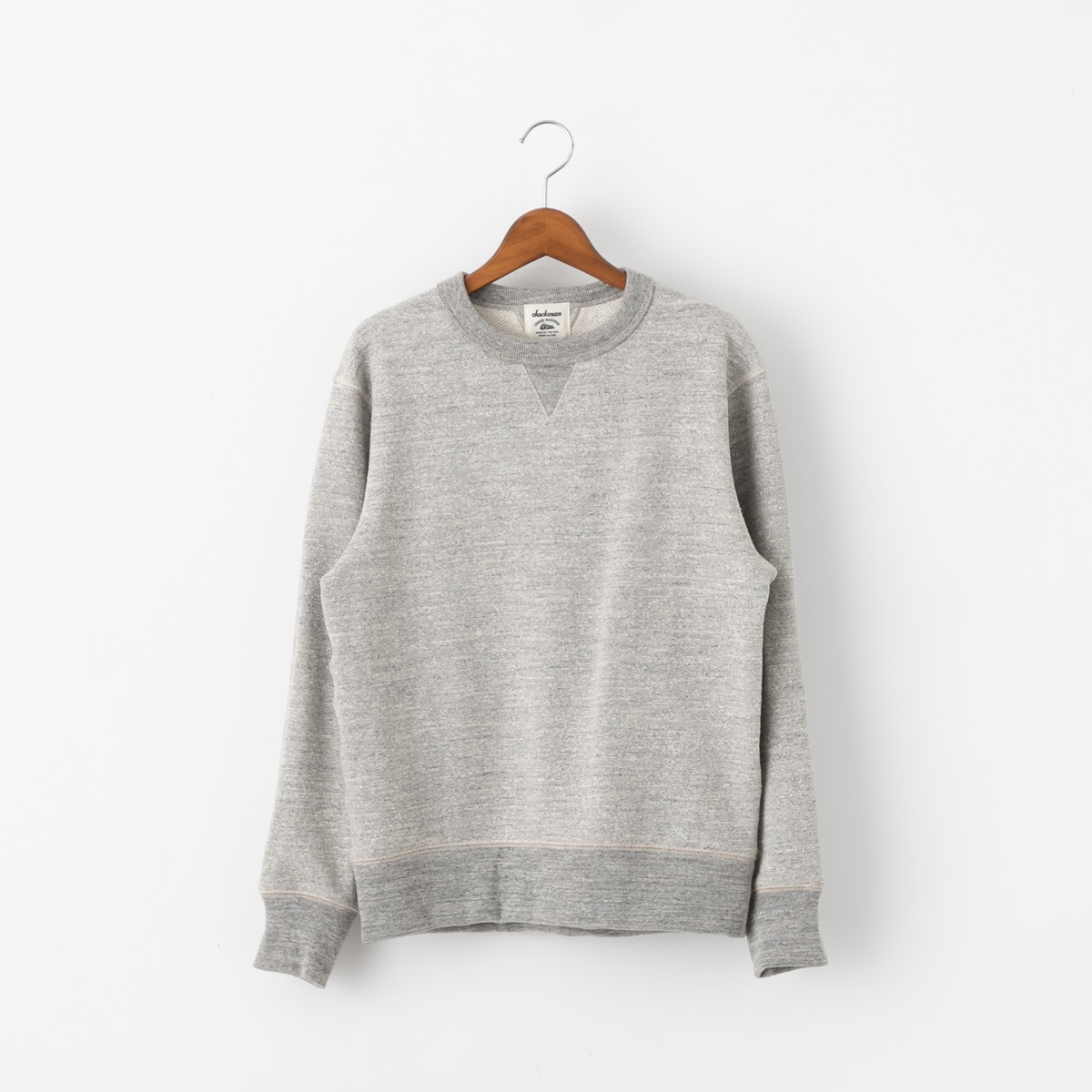 Jackman ジャックマン GG スウェット クルーネック GG Sweat Crewneck JM7292