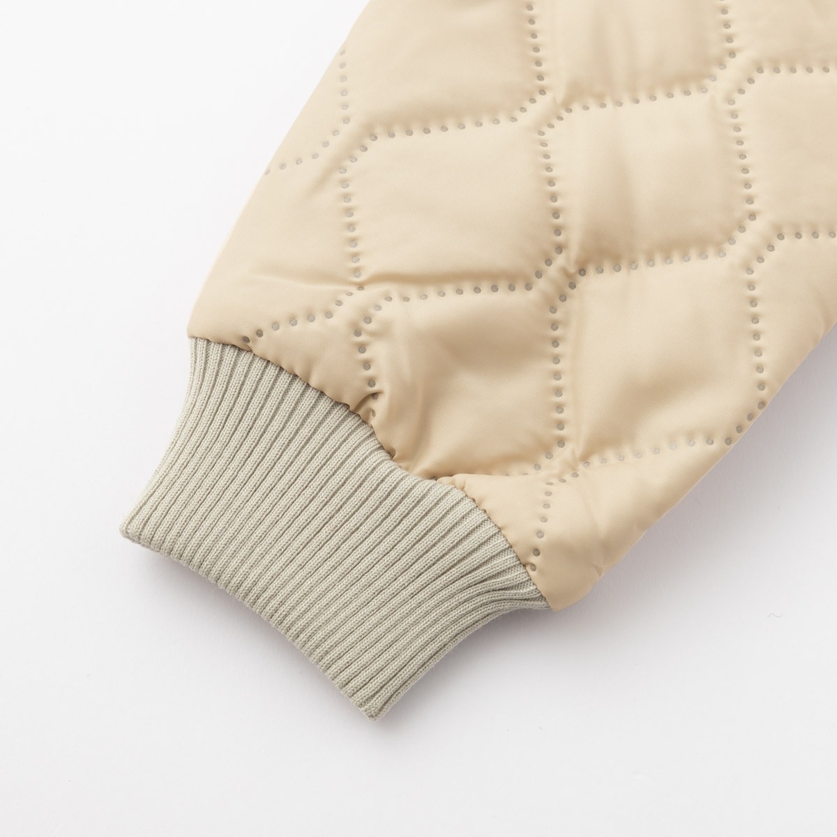 ARMEN アーメン キルティング カフスリブ オーバーサイズド フーデッド ジャケット 5色 NAM2561PP