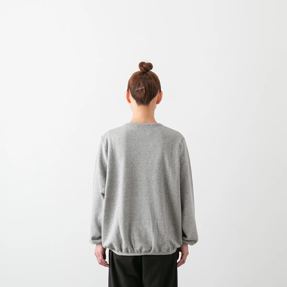 harmonie アルモニ 30/10 ヴィンテージ 裏毛 ノーカラー ダブルジップ カーディガン 4色 62590585