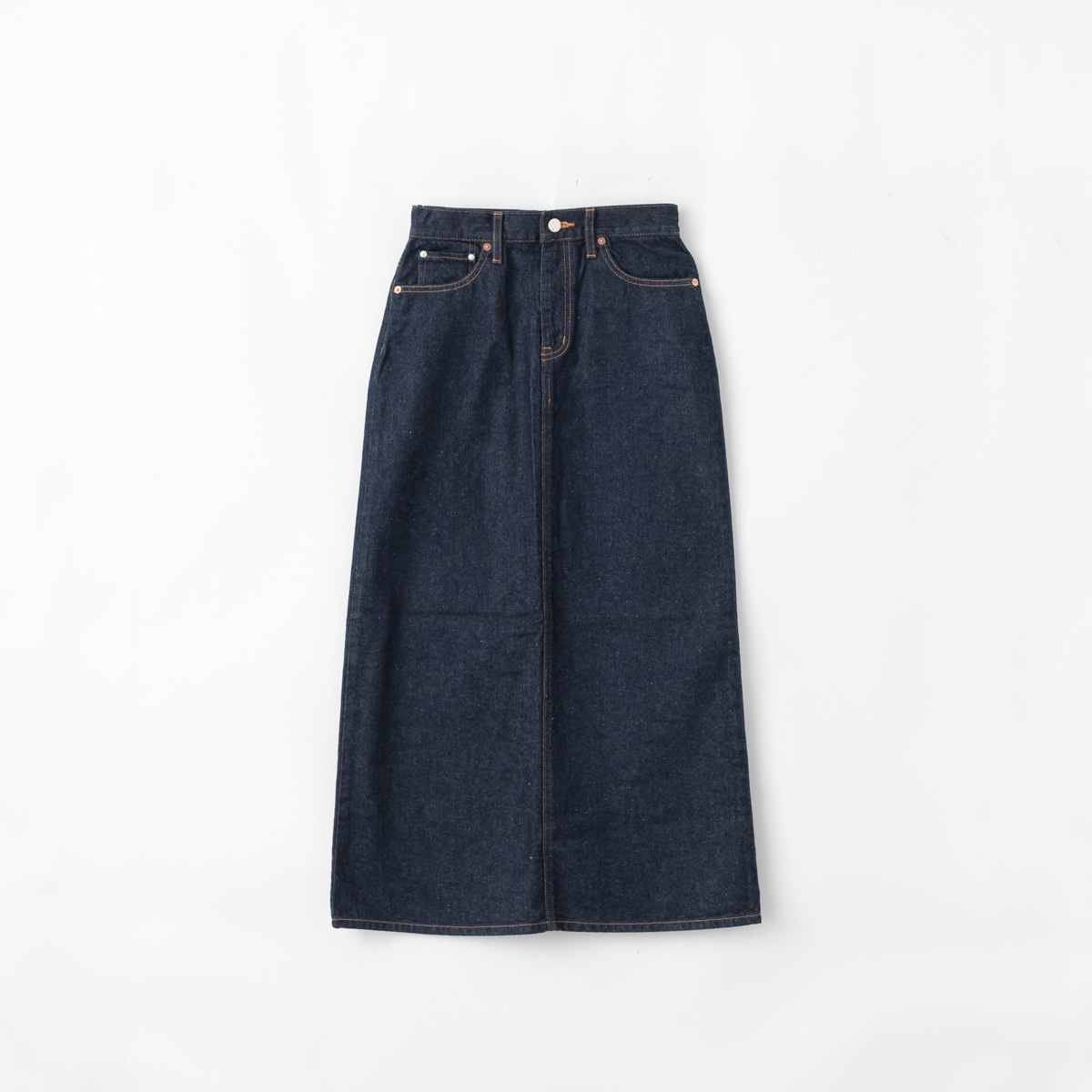 caqu サキュウ 80's Long Skirt デニム ロング スカート 35002