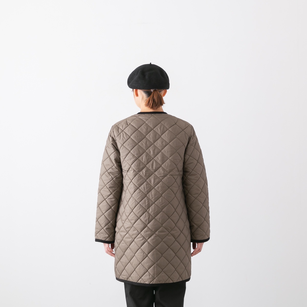 LAVENHAM ラベンハム キルティング クルーネック コート CREW NECK COAT LV6114