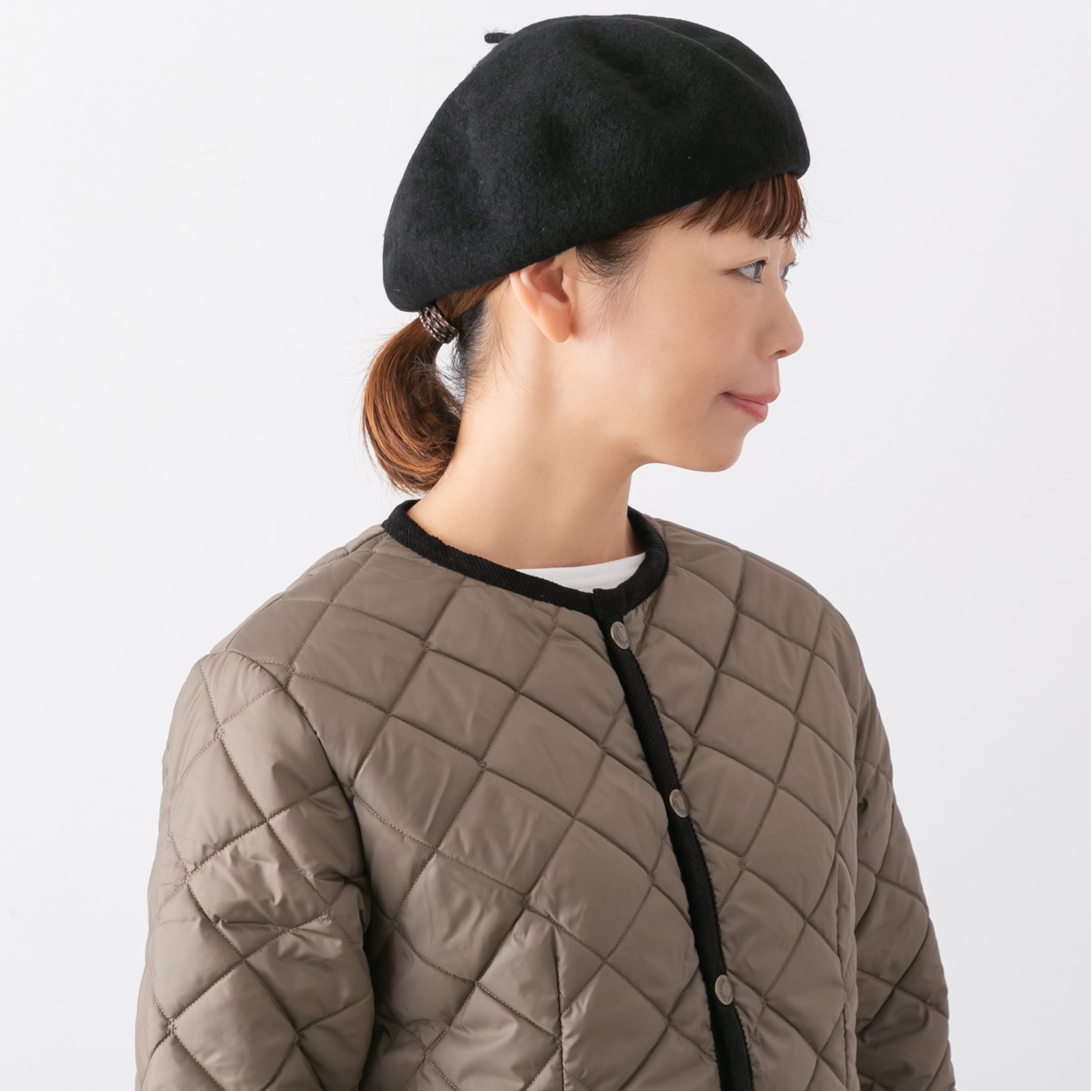 LAVENHAM ラベンハム キルティング クルーネック コート CREW NECK COAT LV6114