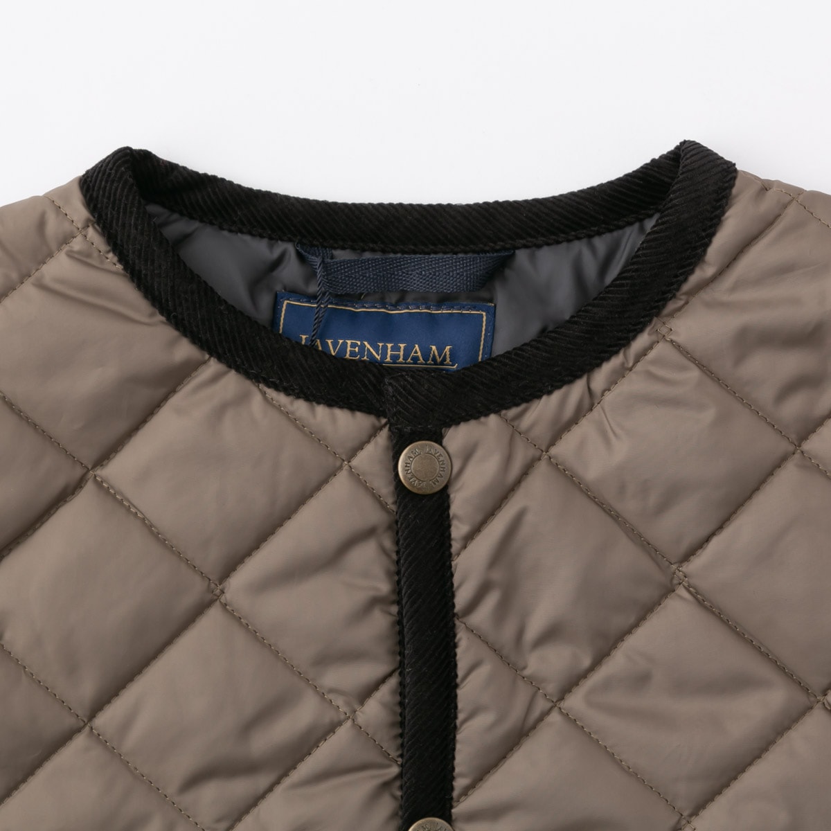 LAVENHAM ラベンハム キルティング クルーネック コート CREW NECK COAT LV6114