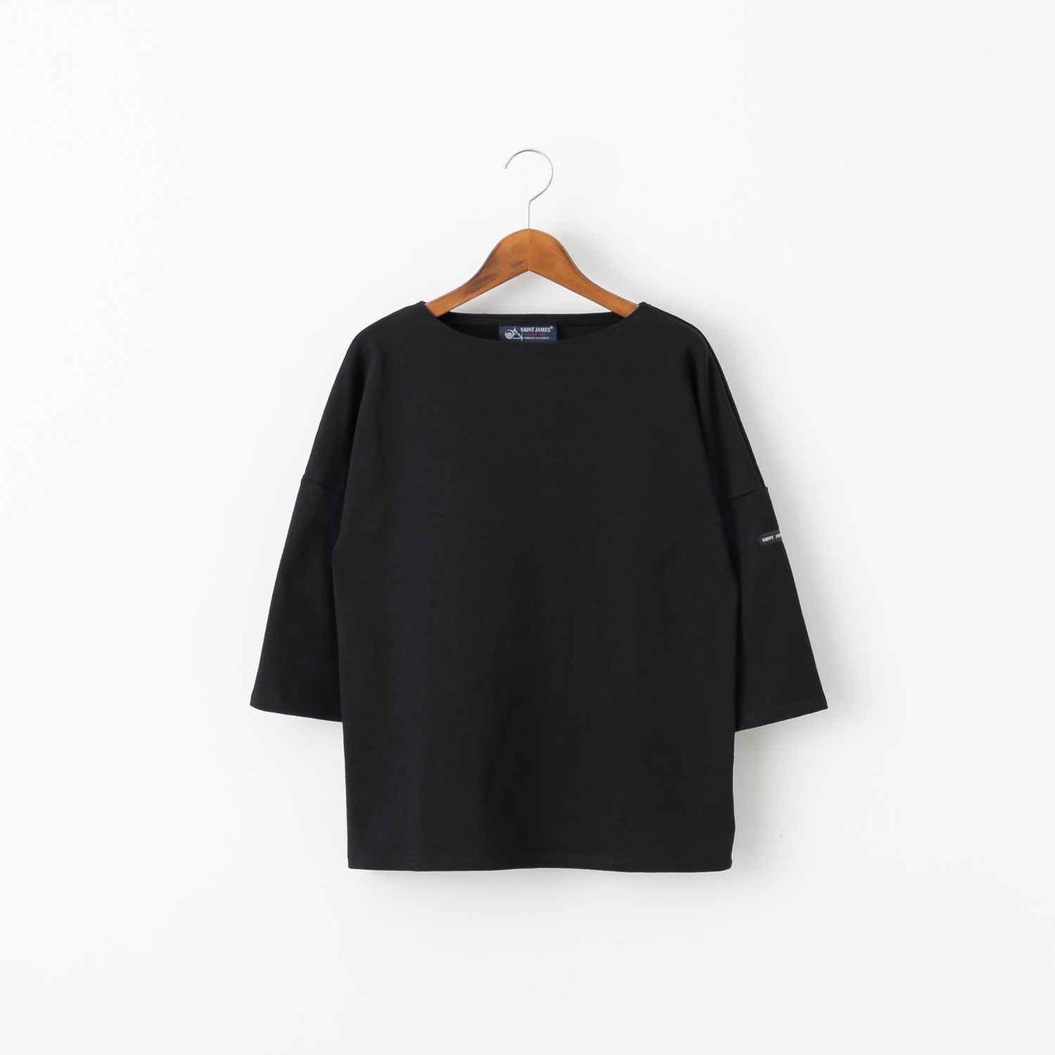 SAINT JAMES セントジェームス OUESSANT 無地 7分袖 4色 17JC CRAZ SLOU U