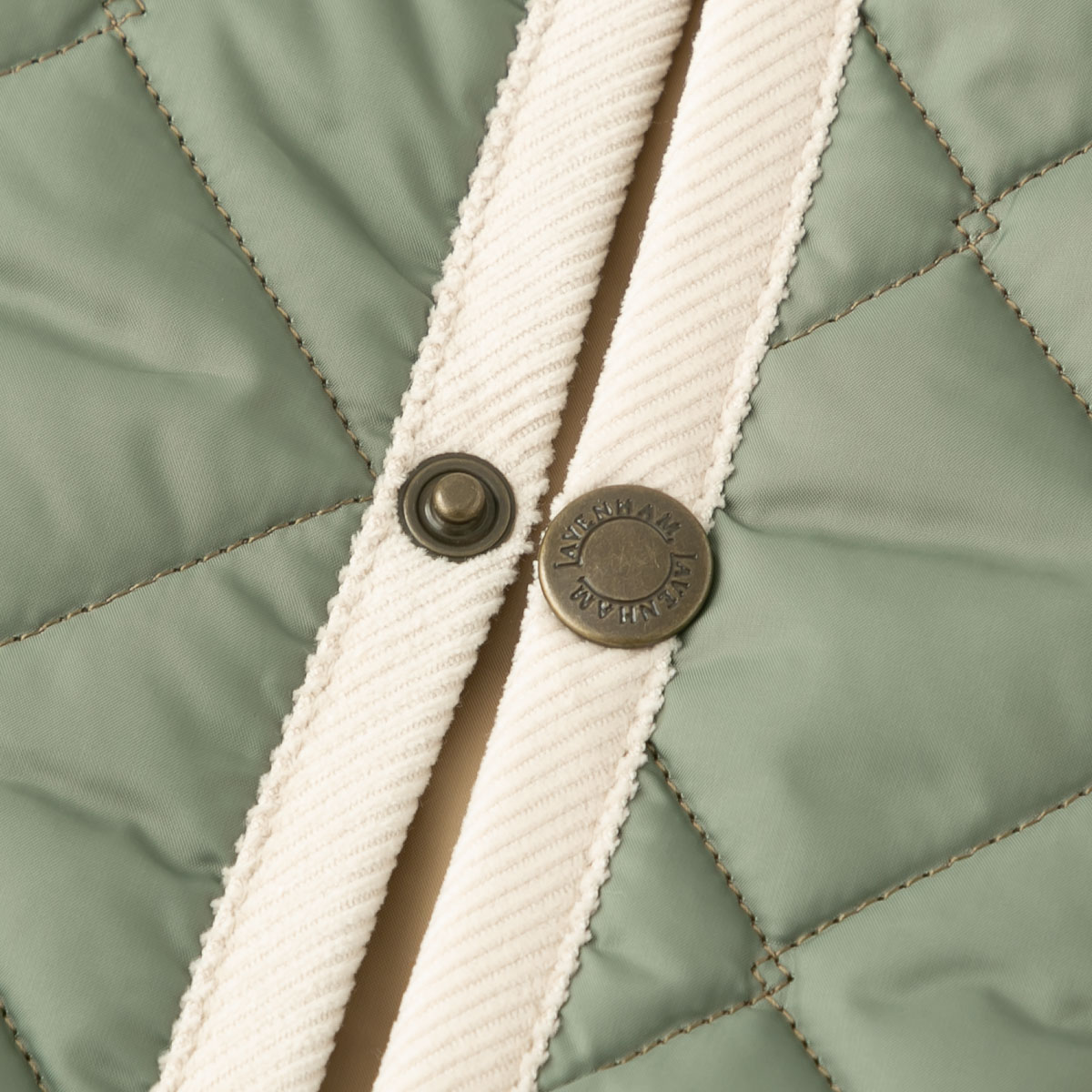 LAVENHAM ラベンハム キルティング クルーネック ジャケット CREW NECK JACKET LV6186