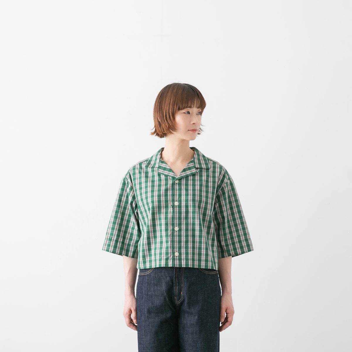 nicholson & nicholson ニコルソン アンド ニコルソン オープンカラー シャツ 3色 ROMA-W