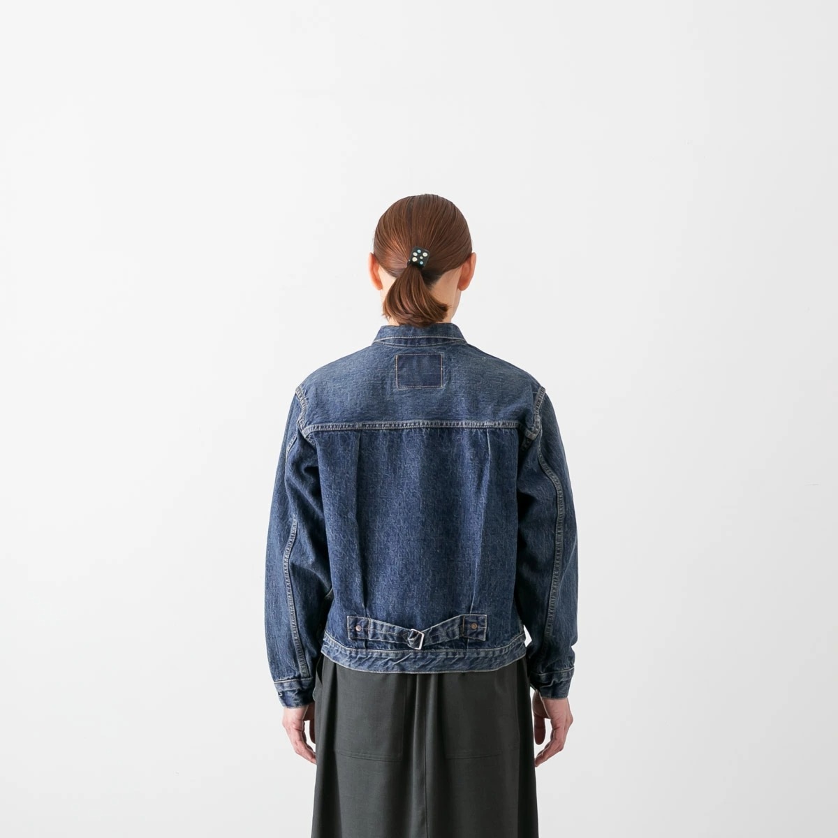 orSlow オアスロウ <br />1940'S TYPE1 PLEATED FRONT DENIM BLOUSE<br />プリーツ フロント デニム ジャケット 03-6011-84